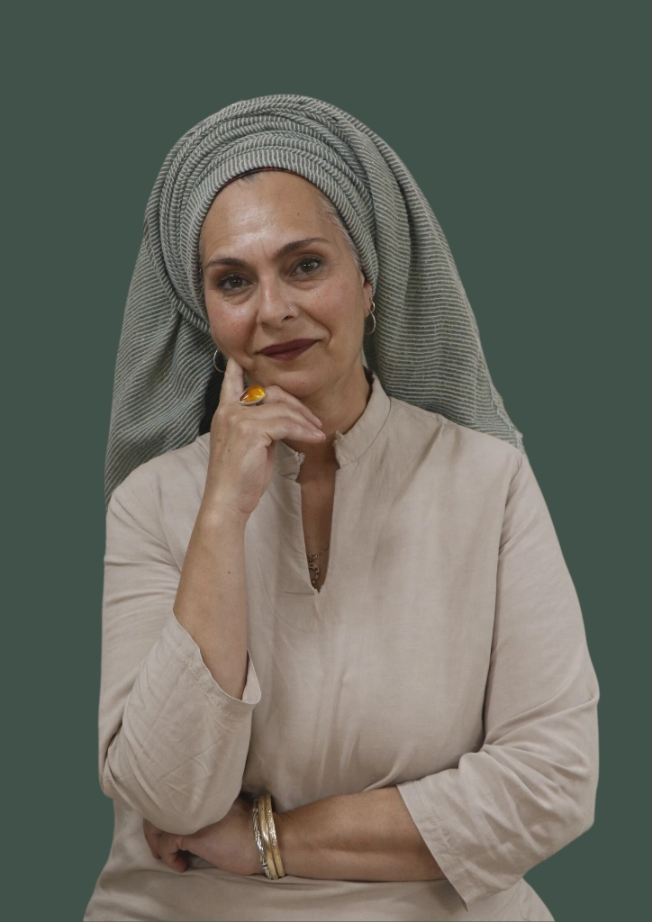 Revital, founder, designer and artist of Aura Editions